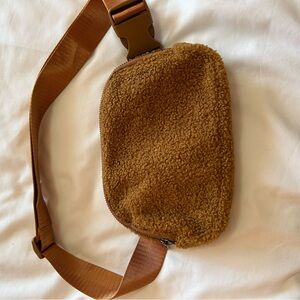 Brown Sherpa Fanny Pack